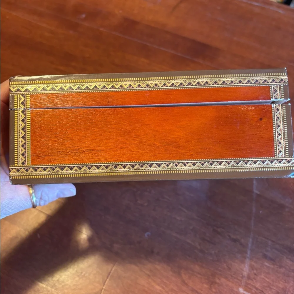 2/$20 Wooden Hinged Cigar Box